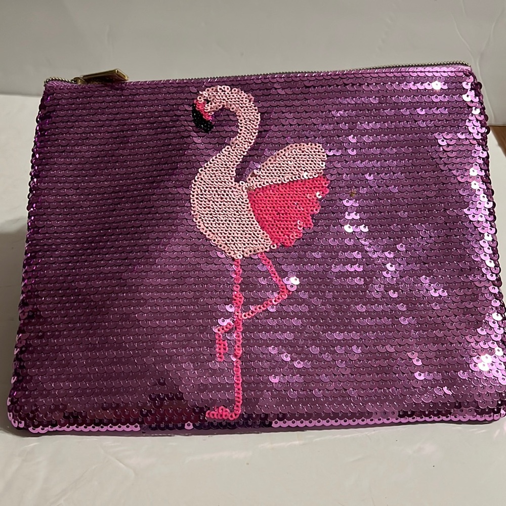 Tarte sequin make up bag